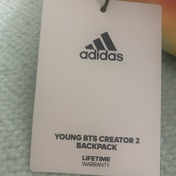 Adidas Young BTS Creator 2 Backpack RAINBOW *PRIDE* NWT - Picture 6 of 7